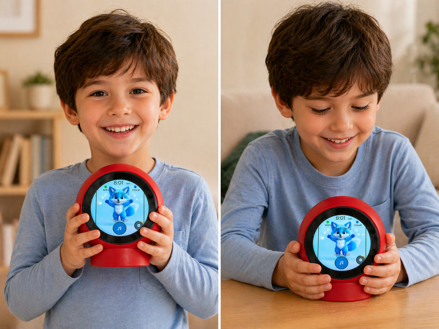 Kids enjoying RoboFoxy